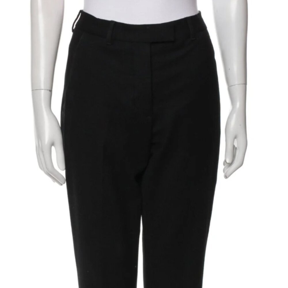 Helmut Lang Virgin Wool Straight Leg Pants